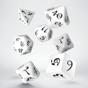 Classic Rpg Dice Set White And Black