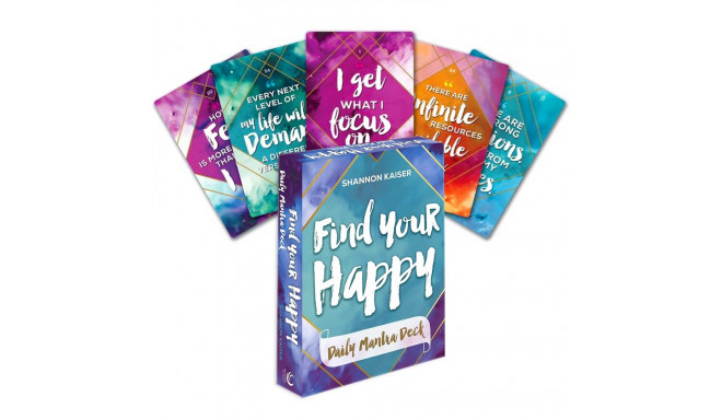 Find Your Happy - Daily Mantra Cards Beyond Words