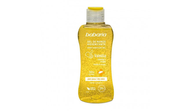 BABARIA VAINILLA Y ARGAN GEL DE MANOS HIGIENIZANTE PIEL SECA 70% ALCOHOL 100ML