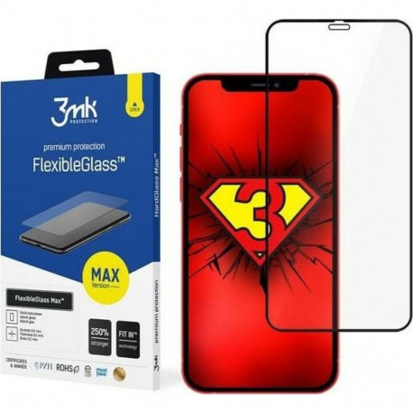 3MK FlexibleGlass Max iPhone 12 Pro Max 6.7" black
