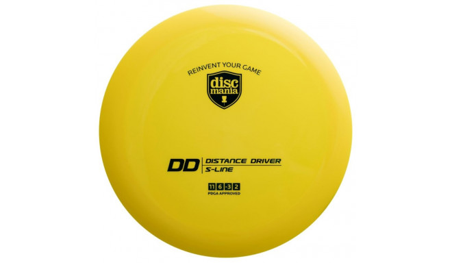 Discgolf DISCMANIA Distance Driver S-LINE DD Yellow 11/6/-3/2