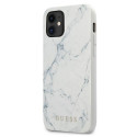 Guess GUHCP12SPCUMAWH iPhone 12 mini 5.4" white/white hardcase Marble