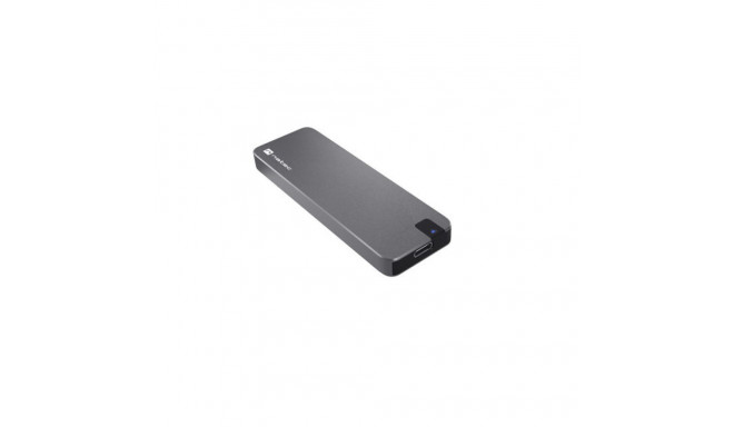 EXTERNAL SSD ENCLOSURE NATEC RHINO M.2 NVME USB-C 3.1 GEN 2 ALUMINIUM