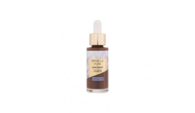 Max Factor Miracle Pure Skin Reset 2in1 Serum Foundation (30ml) (100-110 Very Deep)