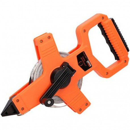 Ģeodēzista mērlente 50m, stiklašķiedras