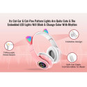 Bemi B39 Noise Cancell Kids Cat Bluetooth Wireless Headset FM Radio / MP3 Mico SD and Phone call Pin