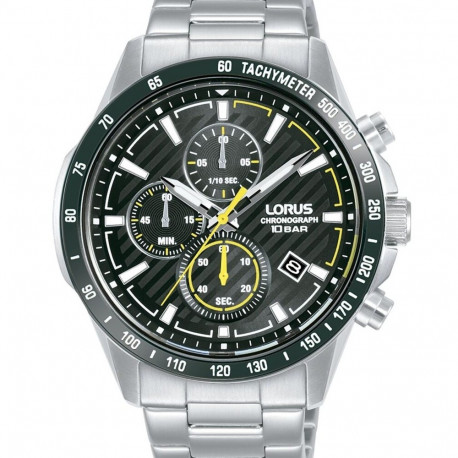 Meeste Kell Lorus RM397HX9 Must Hõbedane