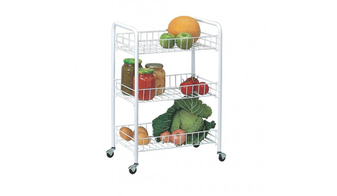 RAYEN Multifunctional Trolley with 3 Shelves