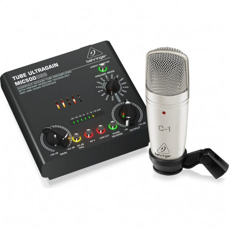 Behringer Voice Studio salvestus- ja taskuhäälingukomplekt