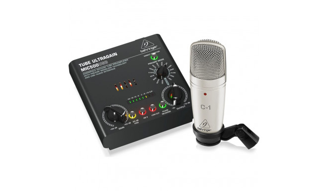 Behringer Voice Studio salvestus- ja taskuhäälingukomplekt