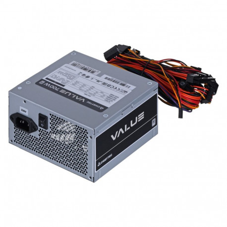 Chieftec toiteplokk APB-700B8 700W 20+4 pin ATX, hõbedane