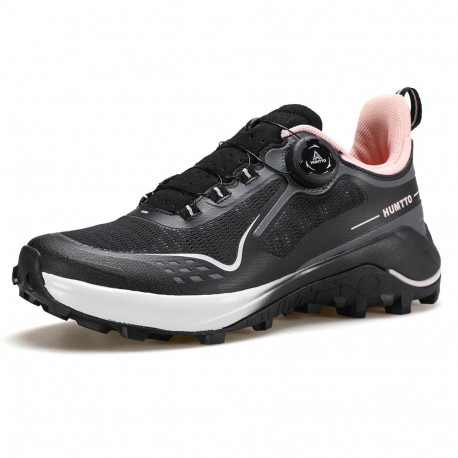 Humtto Sneaker SpinOn kiirkinnitusega naiste jalanõu must/roosa 40