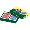 ''98'' Poker Cards 2 Deck Set Modiano Limited Edition Box (Red & Blue)