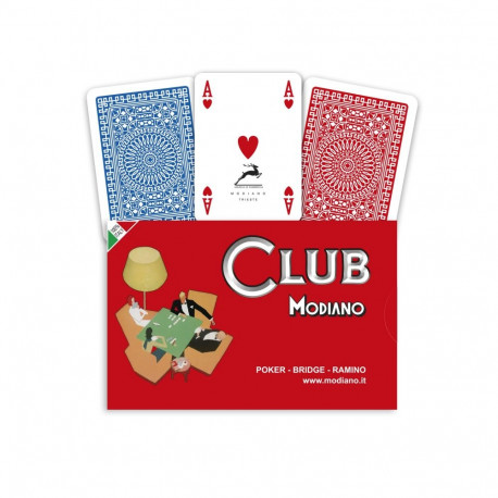 Ramino Poker Club Bridge Modiano Playing Cards
