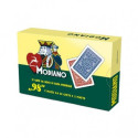 ''98'' Poker Cards 2 Deck Set Modiano (Red And Blue)