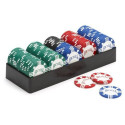 Bicycle 100 Poker Chip Set With Case