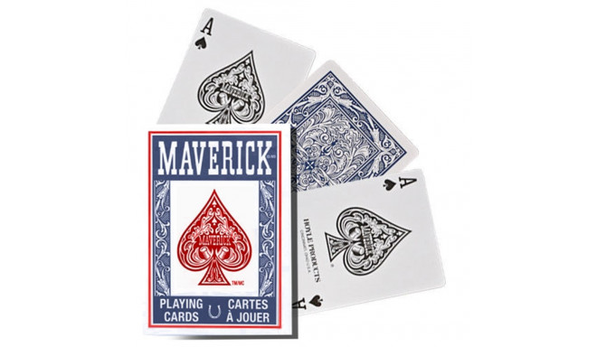 Bicycle Maverick Standard Index Playing Cards (Blue)