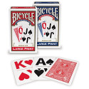 Bicycle Large Print Playing Cards (Red)