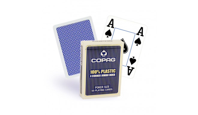 Copag 4 Corner Poker Cards (Blue)