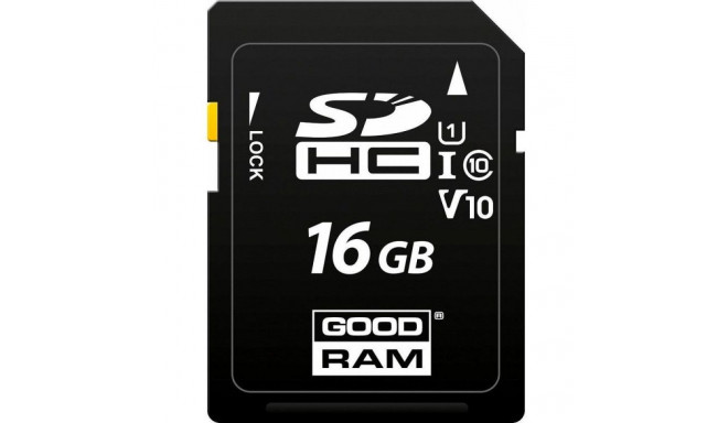Mälukaart Goodram 16GB SDHC UHS I Class 10