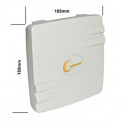 "ALLNET Antenne 2,4 GHz 9dbiFlat Patch Outdoor 1T1R 9dBi N-Type female"