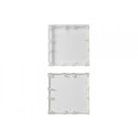 "ALLNET BrickRknowledge Kunststoffschale 2x2 transparent oben und unten 10er Pack"