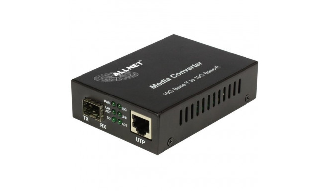 "Z ALLNET Medienkonverter 10GBASE-T auf 10GBASE-SX/LX Single-/Multimode SFP+ Mini-GBIC Anschluss ALL