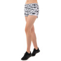 Color Pleasure Women's shorts CP-020 137 black and white, sizes XS-S