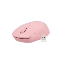 MOUSE NATEC STORK WIRELESS 1600DPI OPTICAL PINK