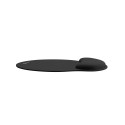 MOUSE PAD WRIST REST NATEC CHIPMUNK 2-IN-1 ERGONOMIC SET BLACK FOAM FILLING