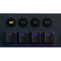 LOGITECH Gaming G915 Keyboard backlit USB Bluetooth 2.4 GHz Nordic key switch GL Clicky black (PAN)