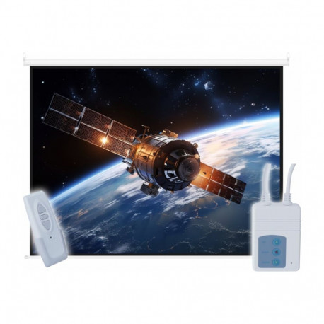ART ELECTRIC SCREEN 100-tolline 152x203cm EA-100 kaugjuhtimispuldiga 4:3