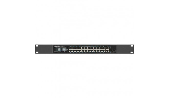 Lanberg RSFE-24P-2C-360 network switch Unmanaged Gigabit Ethernet (10/100/1000) Power over Ethernet 