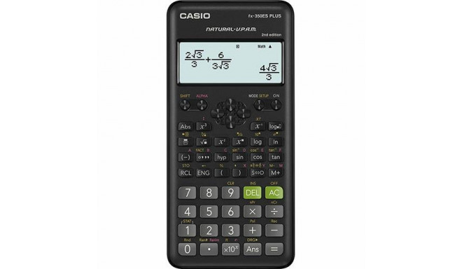 Casio FX-350ES Plus 2nd calculator Pocket Scientific Black