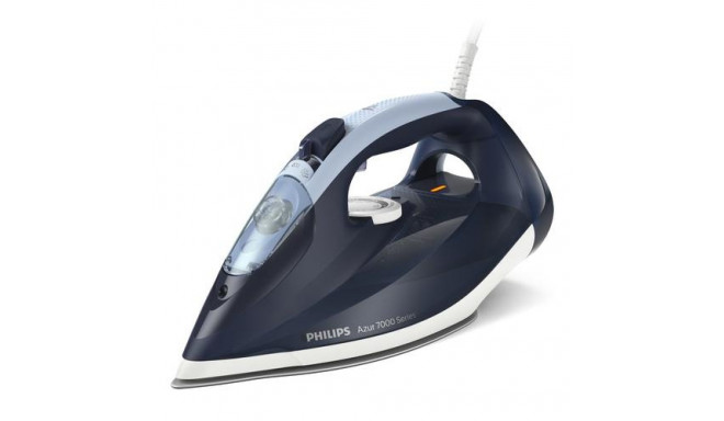 Philips 7000 series DST7030/20 iron Dry &amp; Steam iron SteamGlide Plus soleplate 2800 W Blue