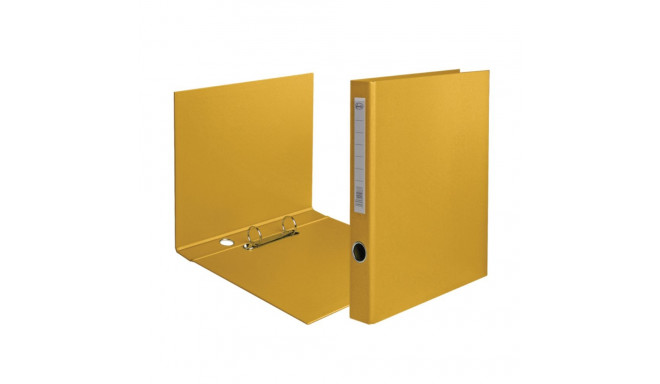 Clip file A4 two-rings yellow width 4.5cm FOROFIS