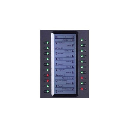 Grandstream Networks GXP2200EXT IP add-on module Black 20 buttons