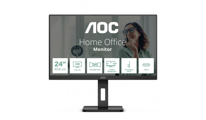 AOC 24P3CV LED display 60.5 cm (23.8") 1920 x 1080 pixels Full HD Black