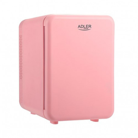 Adler AD 8084 roosa mini külmik vabaltseisev larder kõrgus 27 cm külmiku netomaht 4 l