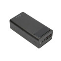 Extralink Powerbank EPB-114 50000 mAh Black Power bank, USB-C