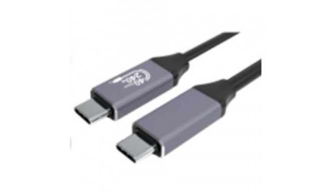 Gembird CCBP-USB4-CMCM240-1.5M Premium USB 4 Type-C laadimis- ja andmekaabel, 40 Gbps, 240 W, 1.5m