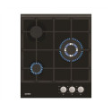Simfer Hob H4.305.HGSSP Gas on glass Number of burners/cooking zones 3 Rotary knobs Black