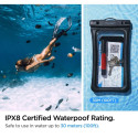 Spigen Aqua Shield A610 waterproof floating case - black 2 pcs.