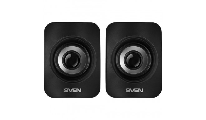 SVEN 130 USB-powered (2x3W); Volume control on the back