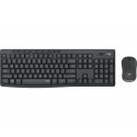 "Logitech MK295 Silent wireless Combo black QWERTZ DE"