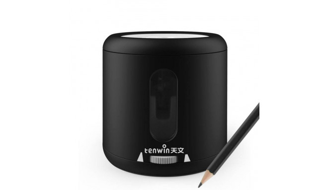 Operated Pencil Sharpener Tenwin 8035-1 Battery / USB (black)