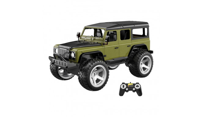 RC remote control car 1_14 Double Eagle (darkgreen) Land Rover Defender E362-003