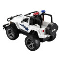 Remote-controlled car 1:12 Double Eagle (white) Jeep (Police) E550-003