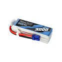 Gens ace 3000mAh 22.2V 60C 6S1P Lipo Battery Pack with EC5 plug