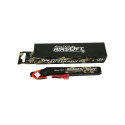 Gens ace 25C 1500mAh 2S1P 7.4V Nunchuck 2X Airsoft Gun Lipo Battery with T Plug